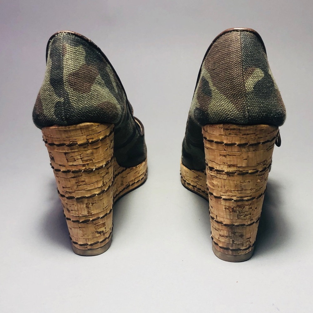 Authentic Castaner Green Camouflaged Espadrille - Picture 5 of 7